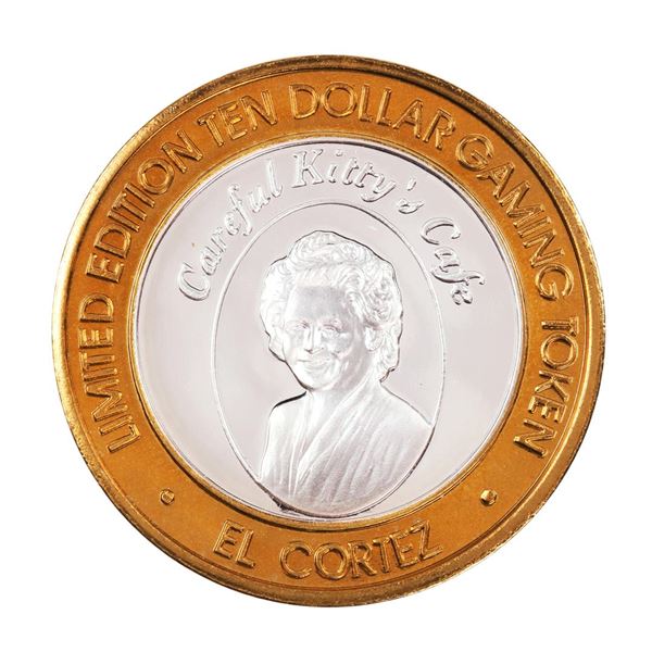 .999 Fine Silver El Cortez Hotel & Casino Las Vegas $10 Limited Edition Gaming Token