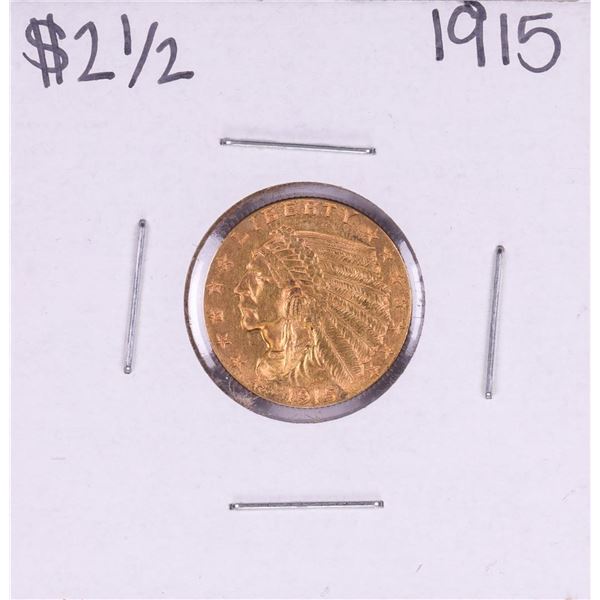1915 $2 1/2 Indian Head Quarter Eagle Gold Coin