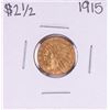 Image 1 : 1915 $2 1/2 Indian Head Quarter Eagle Gold Coin
