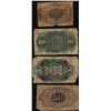 Image 2 : Lot of (4) Miscellaneous Fractional Currency Notes