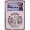 Image 1 : 1985Mo Mexico 1 Onza Libertad Silver Coin NGC MS67