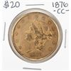 Image 1 : 1876-CC $20 Liberty Head Double Eagle Gold Coin