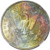 Image 6 : 1881-S $1 Morgan Silver Dollar Coin NGC MS63* Star Amazing Toning