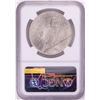 Image 2 : 1927-D $1 Peace Silver Dollar Coin NGC MS63