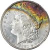 Image 4 : 1881-S $1 Morgan Silver Dollar Coin NGC MS62* Star Amazing Toning