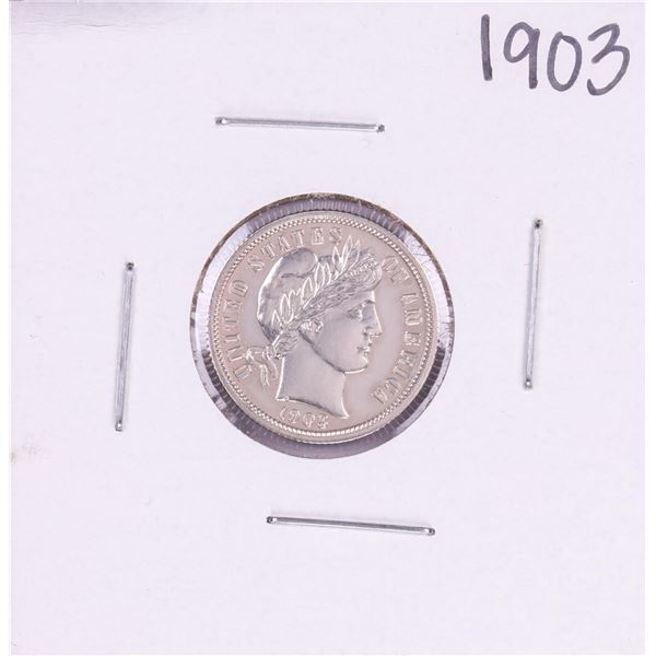 1903 Proof Barber Dime Coin