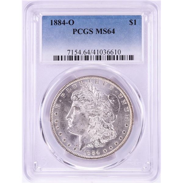 1884-O $1 Morgan Silver Dollar Coin PCGS MS64