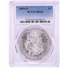 Image 1 : 1884-O $1 Morgan Silver Dollar Coin PCGS MS64