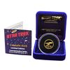 Image 2 : Limited Edition 1989 Star Trek Captain Kirk Commemorative 1/4 oz Gold Medal w/COA