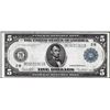 Image 1 : 1914 $5 Federal Reserve Note New York