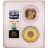 Image 1 : S.S. Central America 1857-S $20 Liberty Head Double Eagle Gold Coin PCGS MS65 CAC