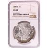 Image 1 : 1881-S $1 Morgan Silver Dollar Coin NGC MS62 Nice Toning