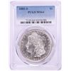 Image 1 : 1881-S $1 Morgan Silver Dollar Coin PCGS MS64