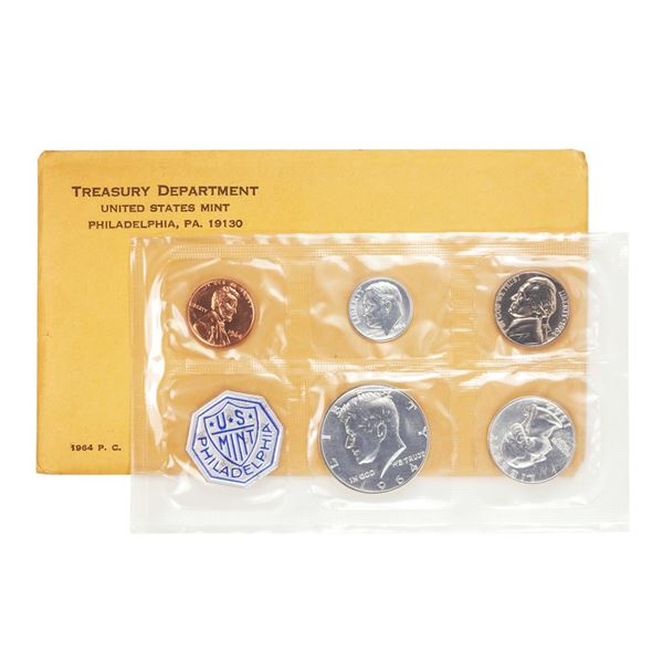 1964 (5) Coin Proof Set in Envelope