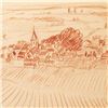 Image 2 : Wayne Ensrud "Village Of Vosne Romanee - Burgundy, France" Original Pastel on Paper