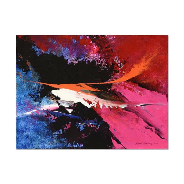 Thomas Leung "Wave" Original Oil On Board