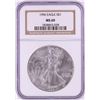 Image 1 : 1996 $1 American Silver Eagle Coin NGC MS69