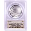 Image 2 : 2020-P $1 Basketball Hall of Fame Silver Dollar Coin PCGS PR70DCAM First Day of Issue
