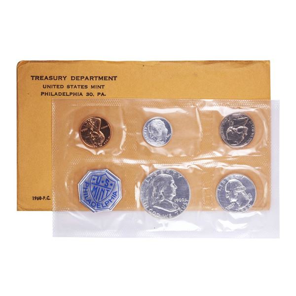 1960 (5) Coin Proof Set in Envelope