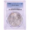 Image 1 : 1886 $1 Morgan Silver Dollar Coin PCGS MS64