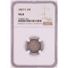 Image 1 : 1867-S Seated Liberty Dime Coin NGC VG8