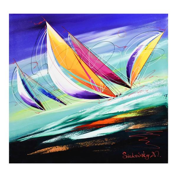 Natalia Sinkovsky Untitled Original Acrylic On Canvas