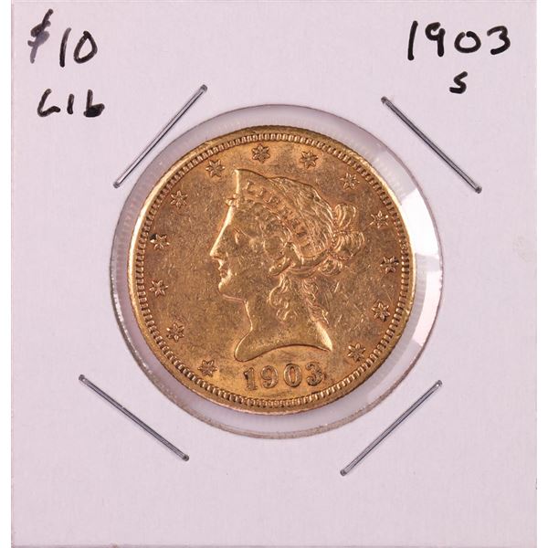 1903-S $10 Liberty Head Eagle Gold Coin