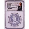 Image 1 : 1792-2017 Half Disme 1 oz. Silver Medal NGC PF70 W/Edmund C. Moy Signature