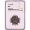 Image 1 : 1835 Capped Bust Quarter Coin NGC F15
