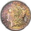Image 4 : 1881-S $1 Morgan Silver Dollar Coin NGC MS62 CAC Amazing Toning