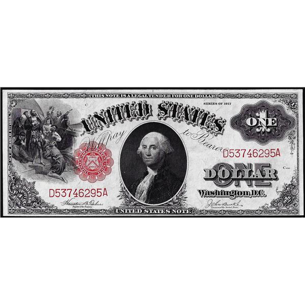 1917 $1 Legal Tender Note