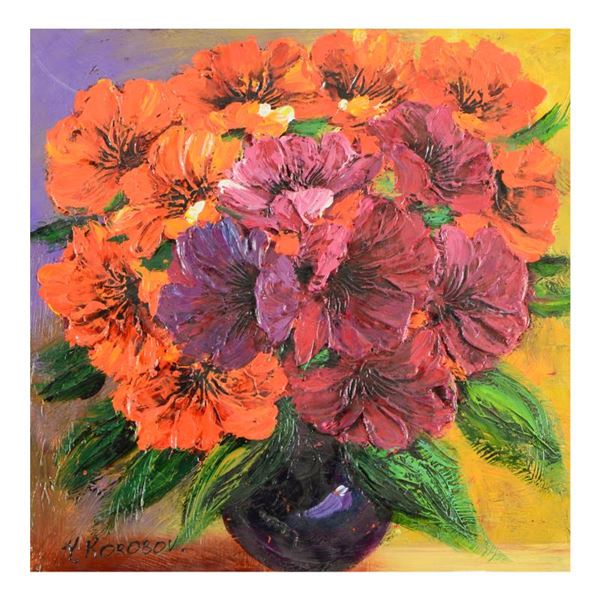 Yana Korobov "Deep Emotion" Original Acrylic On Canvas