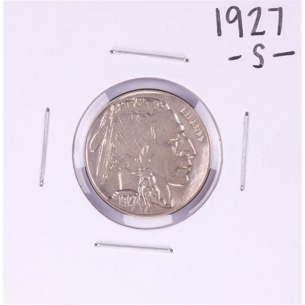 1927-S Buffalo Nickel Coin