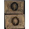 Image 1 : Lot of (2) March 3, 1863 Second Issue Fractional Currency Notes