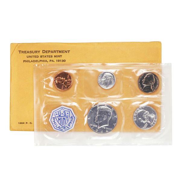 1964 (5) Coin Proof Set in Envelope