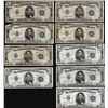 Image 1 : Lot of (9) 1934/A/B/C $5 Silver Certificate Notes
