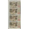Image 1 : Uncut Sheet of (4) State of Louisiana Baby Bond Obsolete Notes