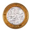Image 1 : .999 Silver Luxor Las Vegas, Nevada $10 Casino Limited Edition Gaming Token