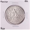 Image 1 : 1912 Mexico Un Peso Silver Coin