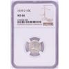 Image 1 : 1939-D Mercury Dime Coin NGC MS66