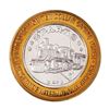Image 1 : .999 Silver Reno Tahoe International Airport $10 Casino Limited Edition Gaming Token