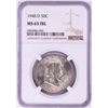 Image 1 : 1948-D Franklin Half Dollar Coin NGC MS63FBL
