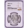 Image 1 : 1884-O $1 Morgan Silver Dollar Coin NGC MS63