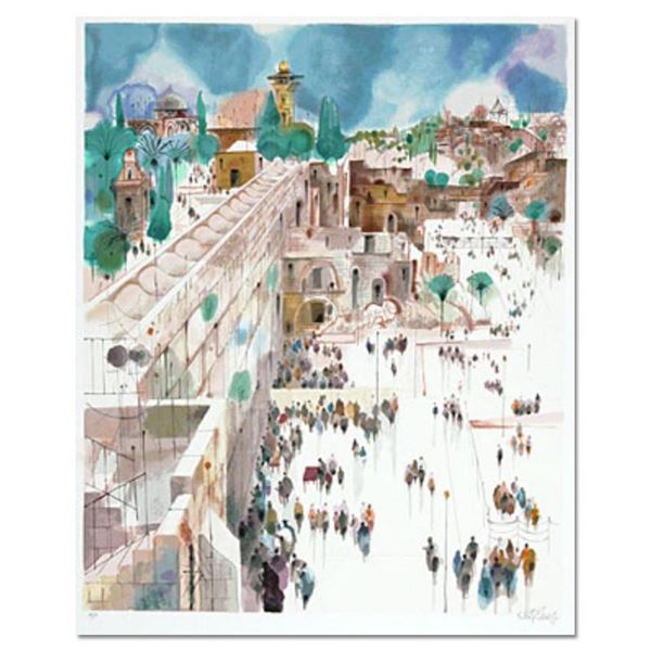 Katz (1926-2010) "View to Mt. Zion" Limited Edition Serigraph