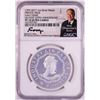 Image 1 : 1792-2017 Half Disme 1 oz. Silver Medal NGC PF70 W/Edmund C. Moy Signature