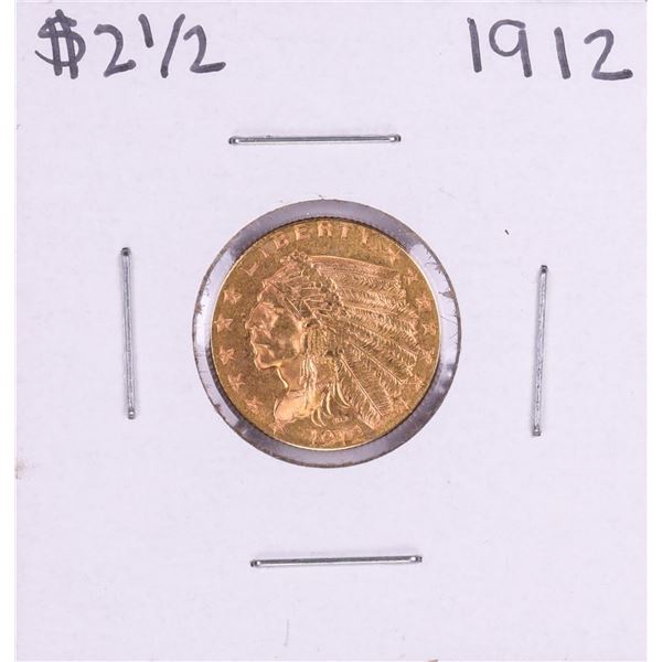1912 $2 1/2 Indian Head Quarter Eagle Gold Coin