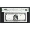 Image 1 : 1929 10 Unit American Bank Note Co. "Test Note" PMG Gem Uncirculated 65EPQ
