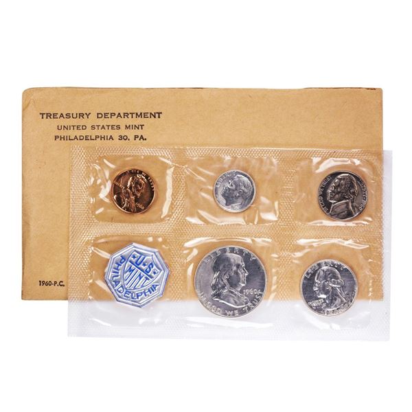 1960 (5) Coin Proof Set in Envelope