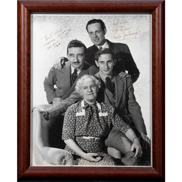 One Mans Family. Cast