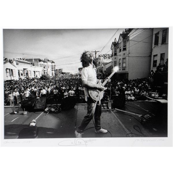Jim Marshall photograph of Carlos Santana
